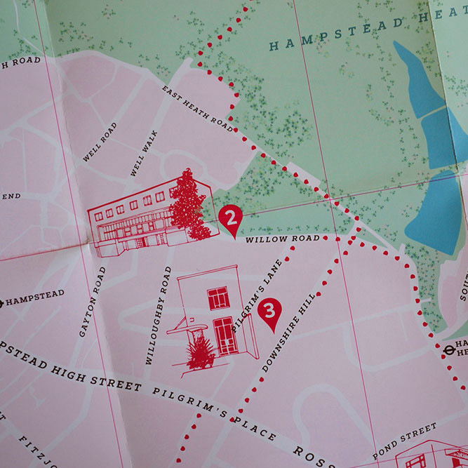 Hampstead trail map